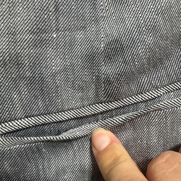 Jones New York Linen Blend Pants Grey - Picture 8 of 11